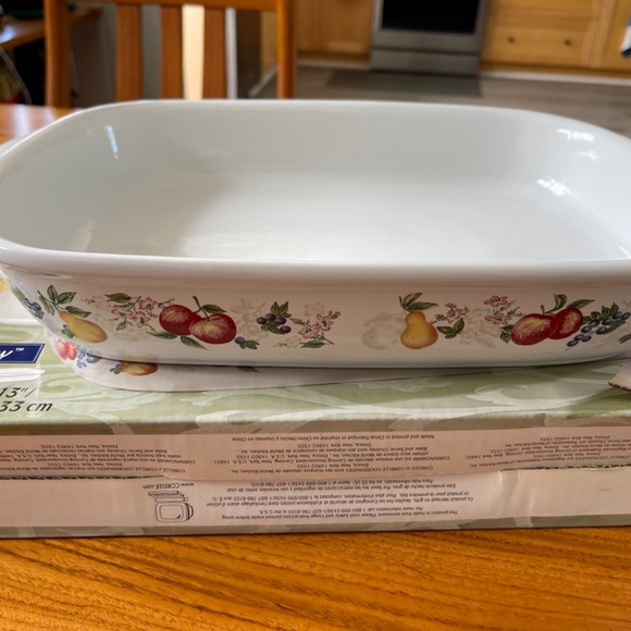 Vintage corelle coordinates chutney fruit bake & serve - Picture 2 of 4